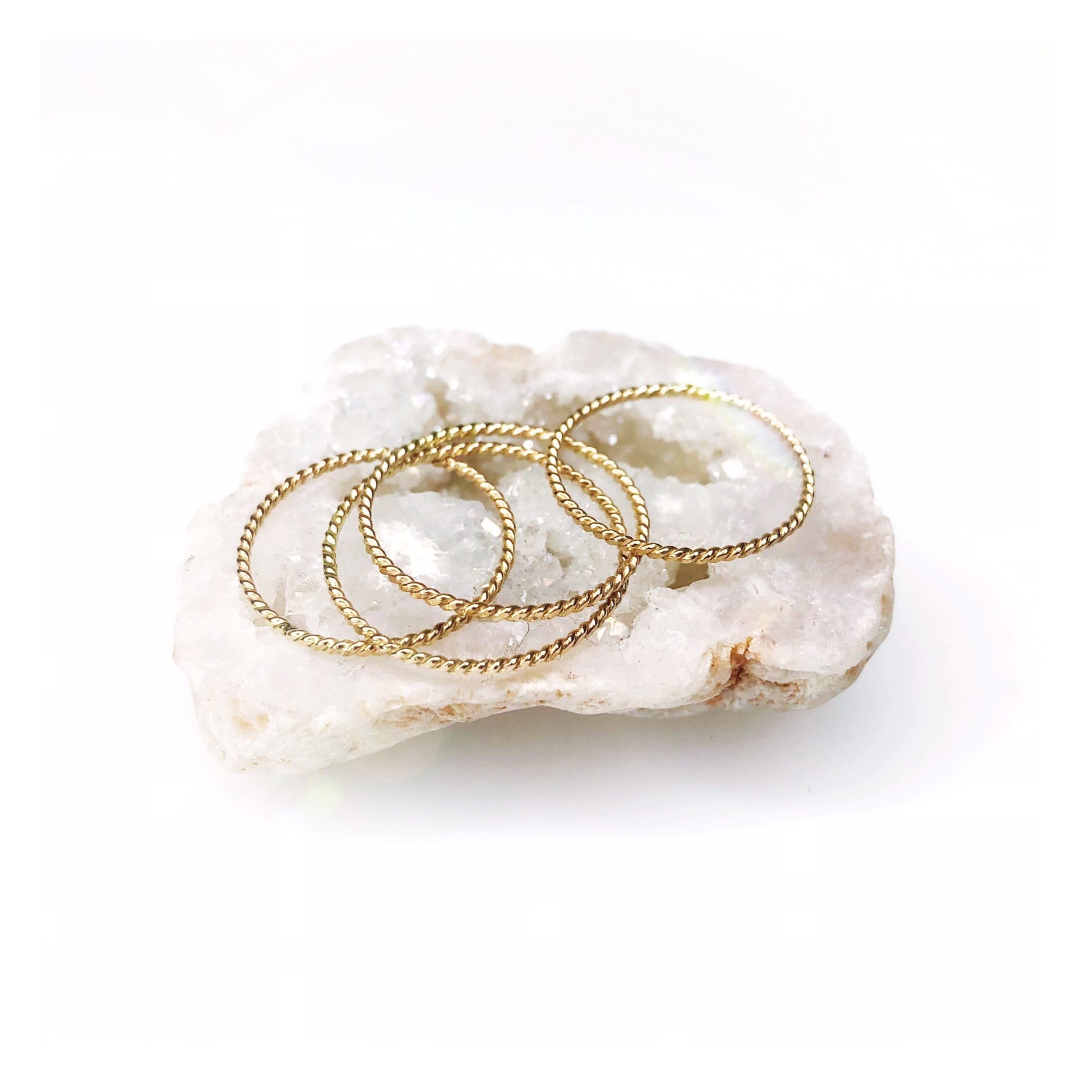 Rope Stacking Rings - Lotus Jewelry Studio