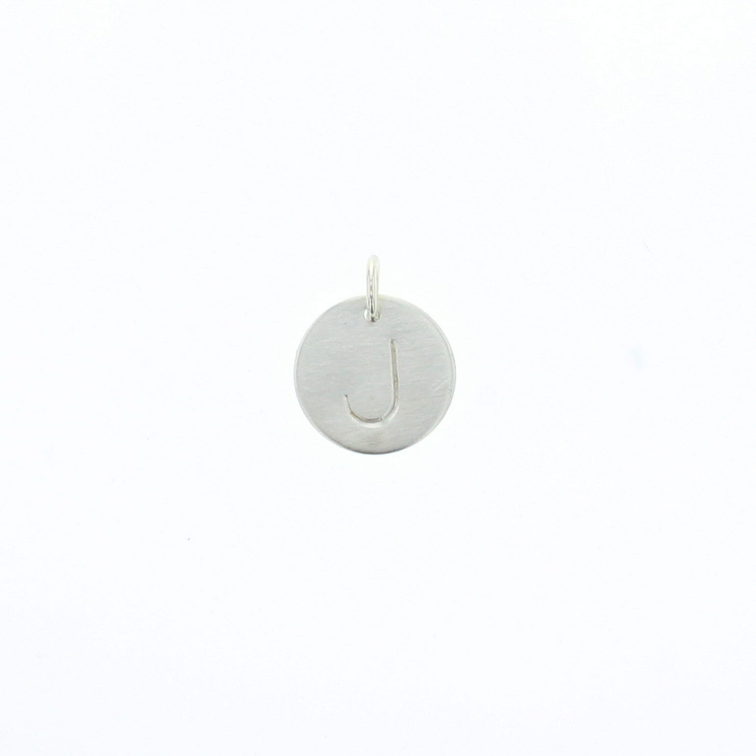 Round Letter Tag - Lotus Jewelry Studio