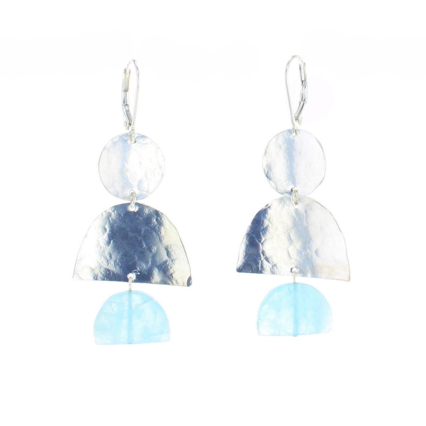 Tunisia Earrings - Amazonite - Lotus Jewelry Studio