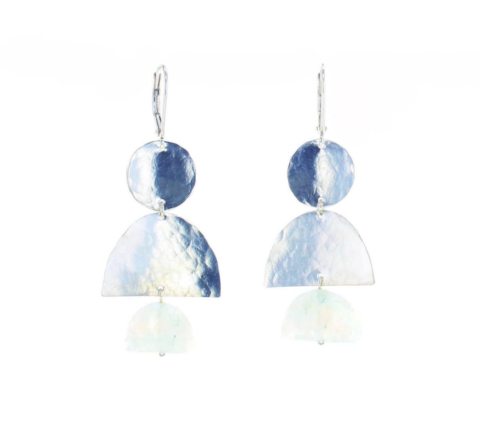 Tunisia Earrings - Moonstone - Lotus Jewelry Studio